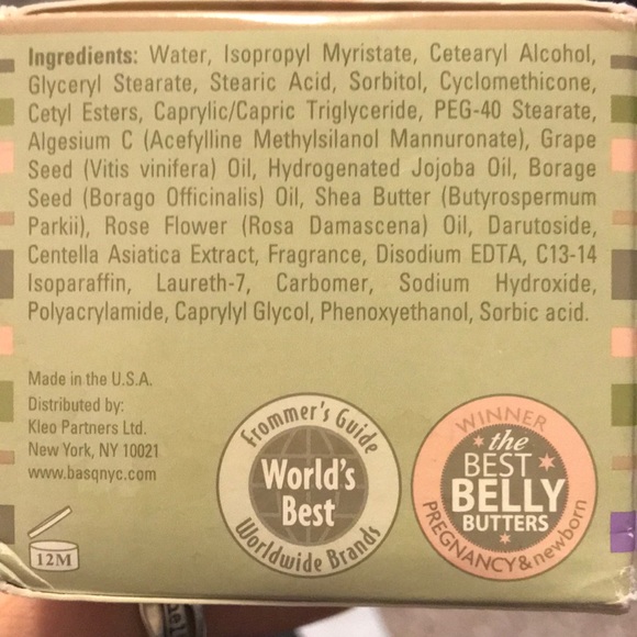 Basq stretch mark butter NWT 4 oz - Picture 6 of 7